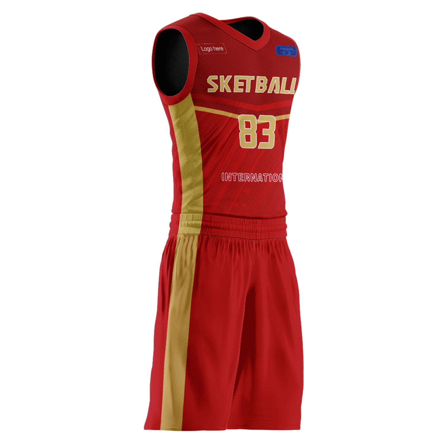 Изготовленные на заказ баскетбольные костюмы сборной Испании
